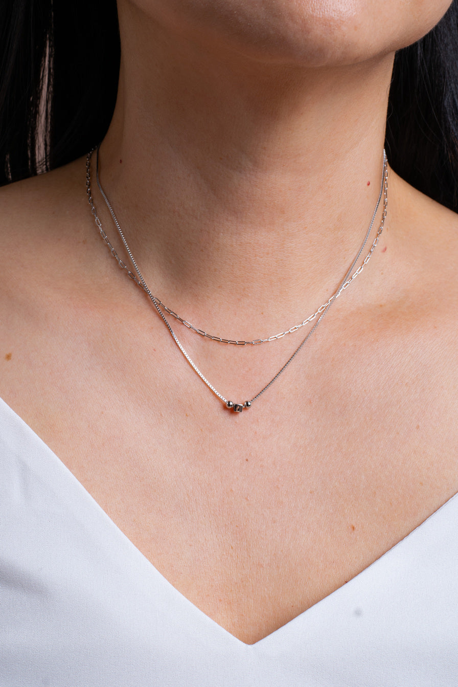 Meliora Necklace Silver