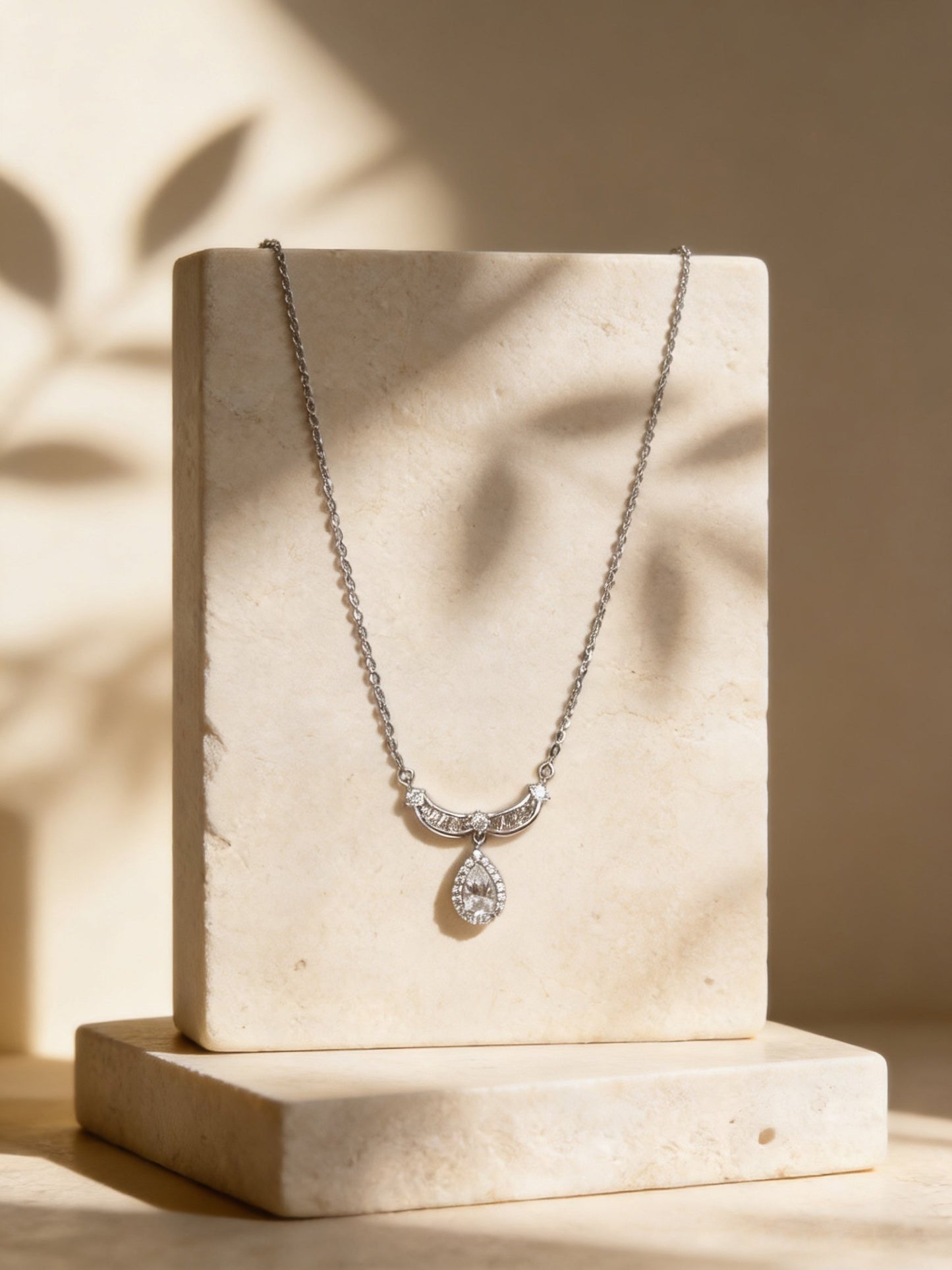 Alba Necklace Silver