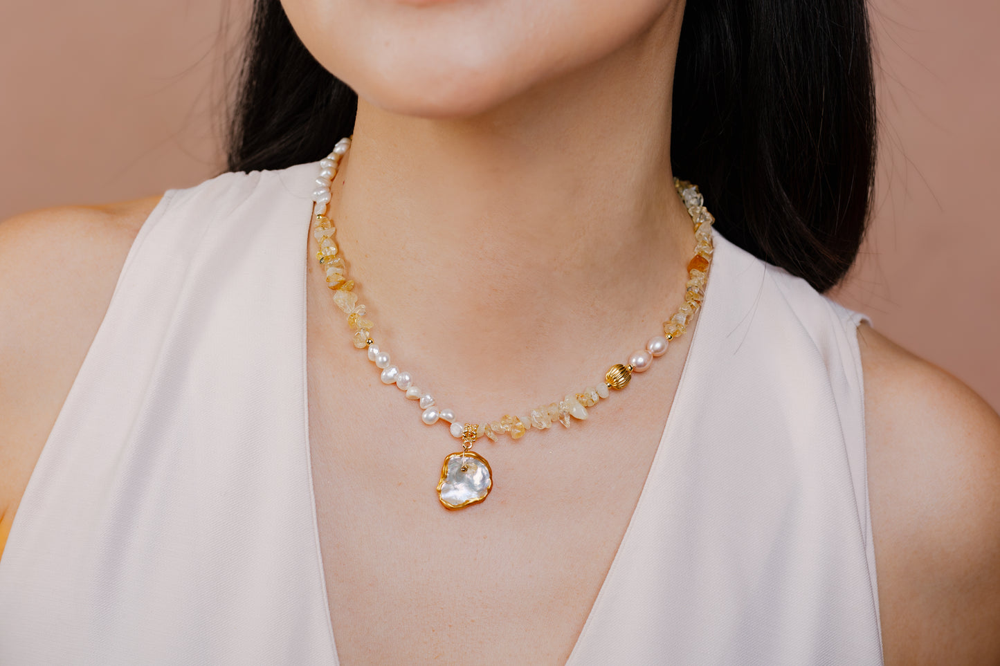 Citrine Necklace