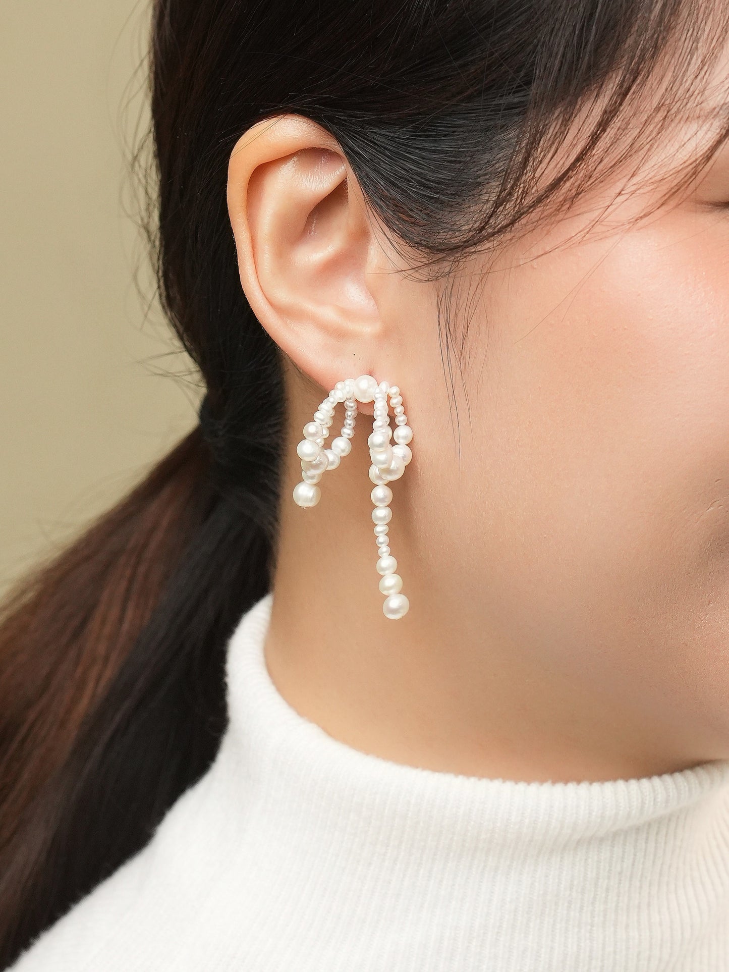 Lela Bow Earrings
