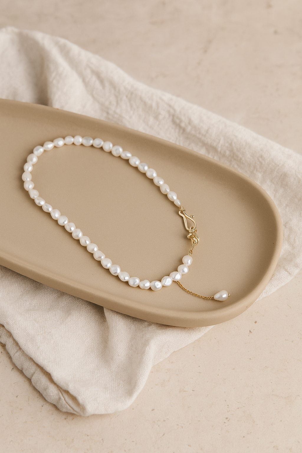 Lauren Pearl Necklace