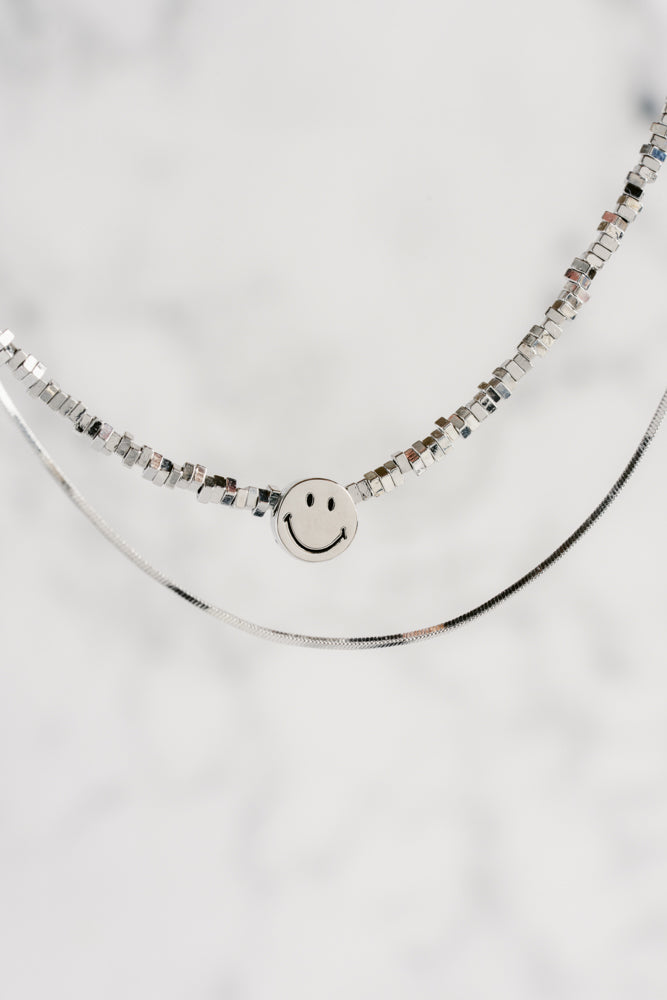 Smiley Pea Necklace