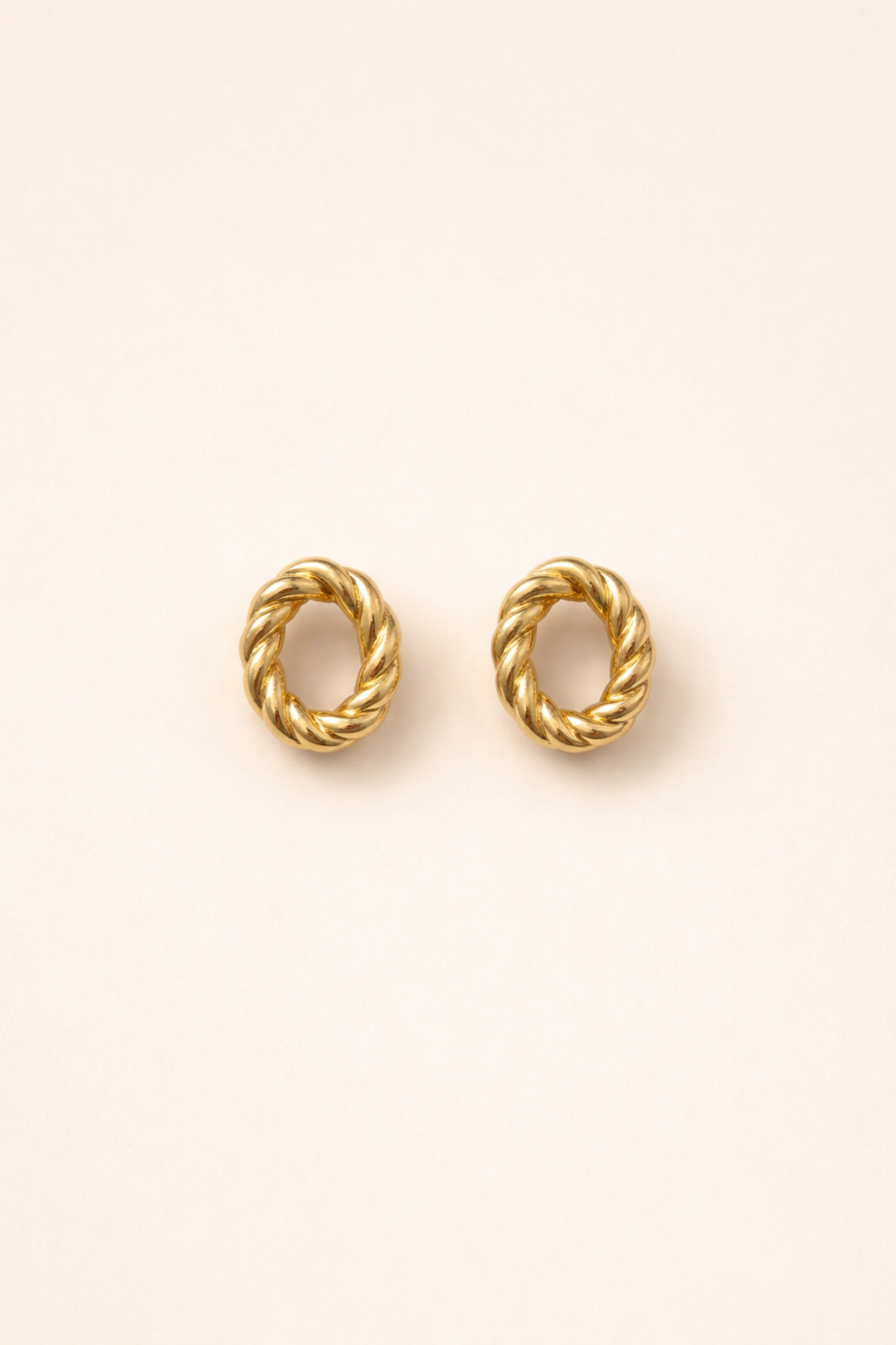 Twist Earrings Gold