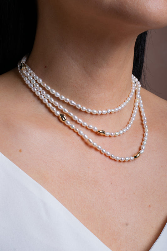 Lunera Necklace Gold