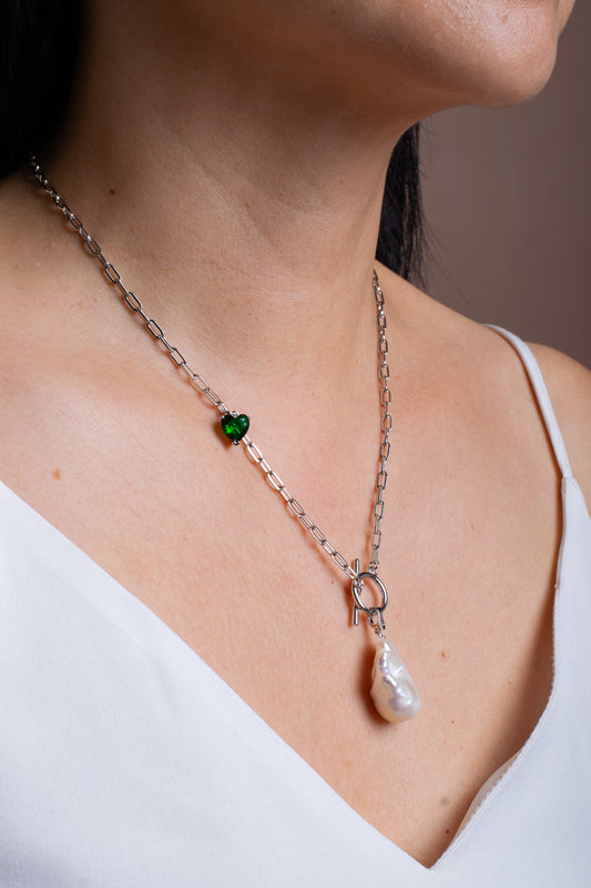 Elowen Necklace Silver