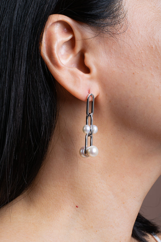 Lynette Earrings Silver
