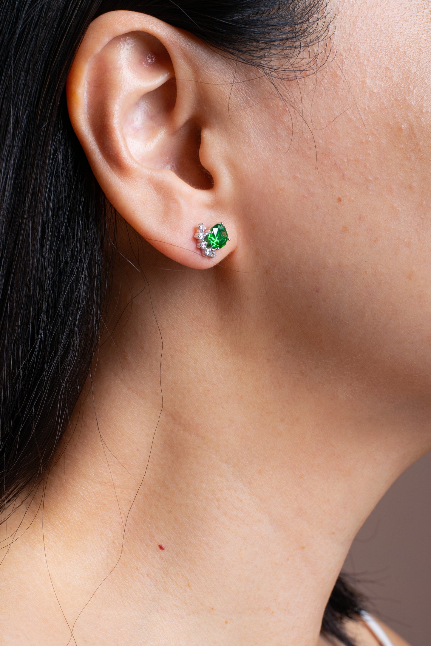 Nova Earrings Green