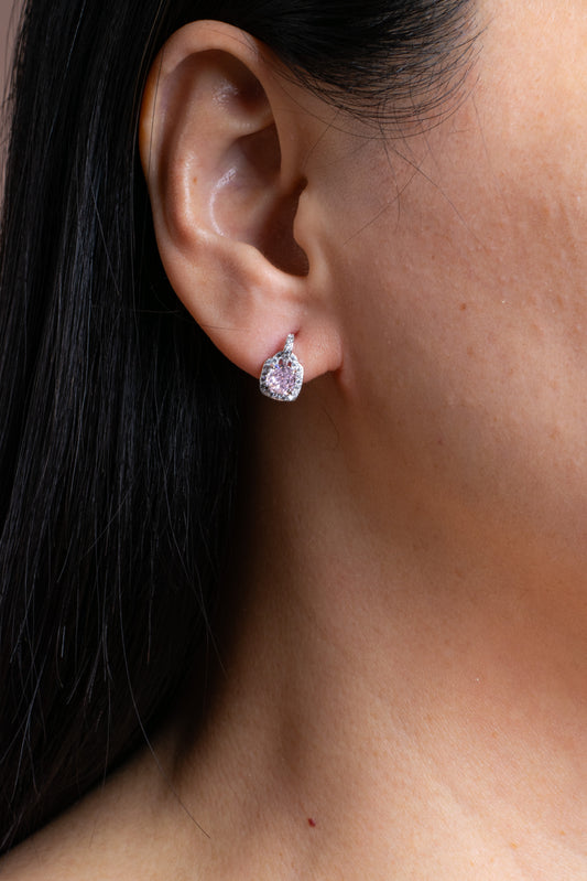 Aura Earrings Pink