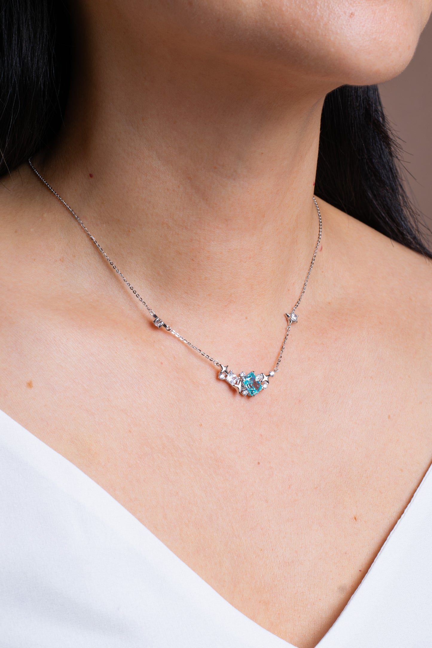 Nova Necklace Blue