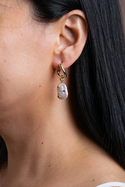 Luma Earrings Gold