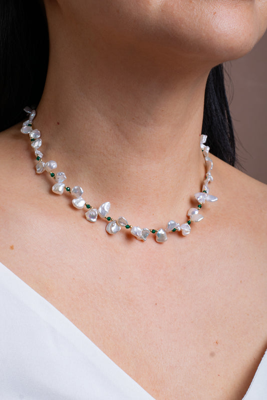 Liora Necklace Green