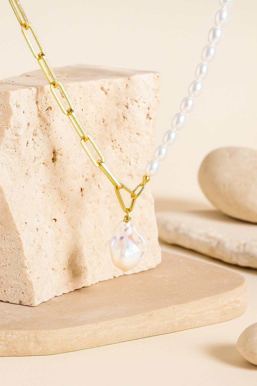 Heidi Pearl Necklace