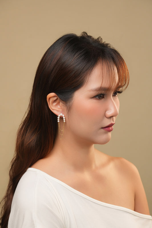 Viola Earrings Gold