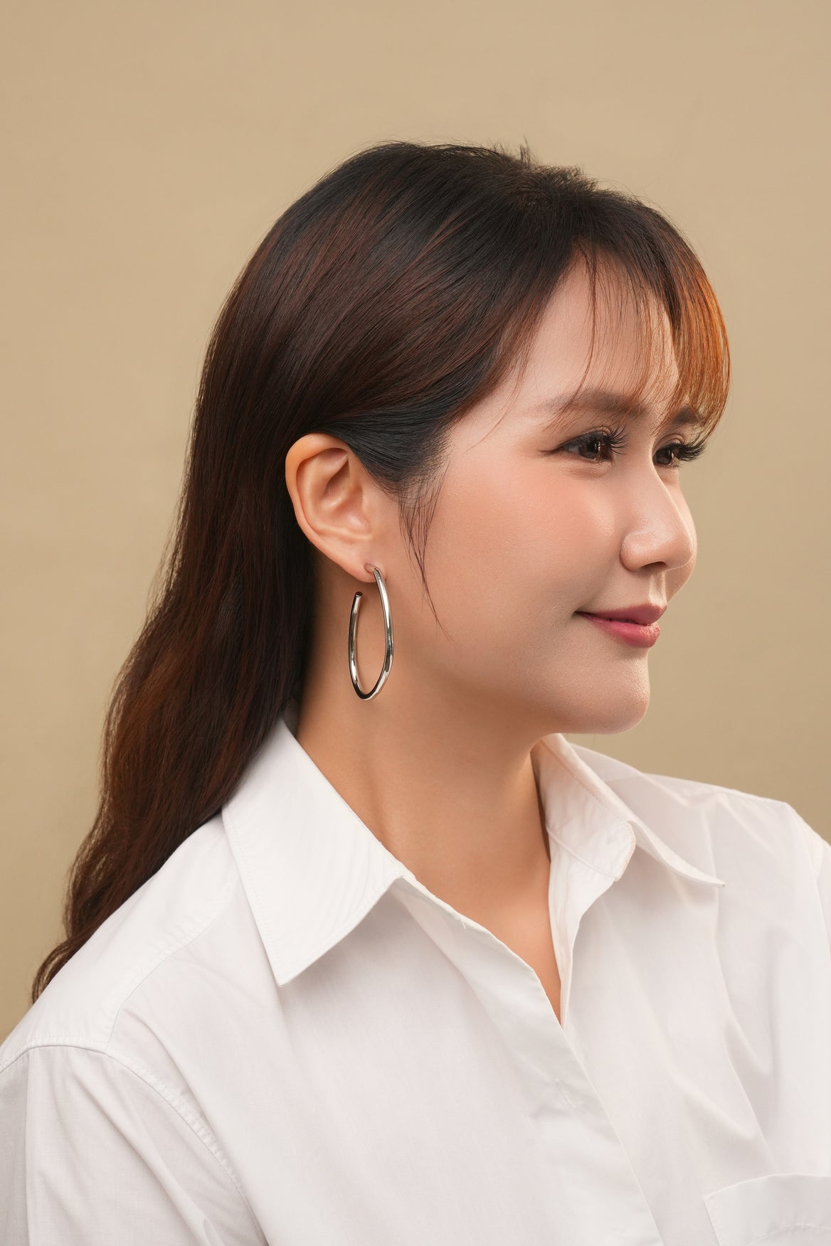 Inez Earrings Silver