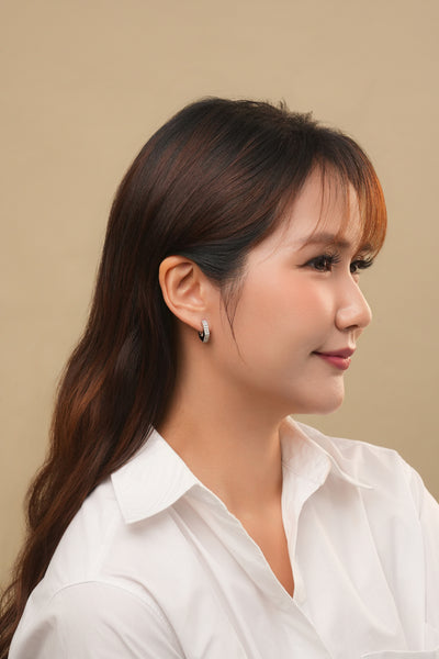 Fiora Earrings Silver