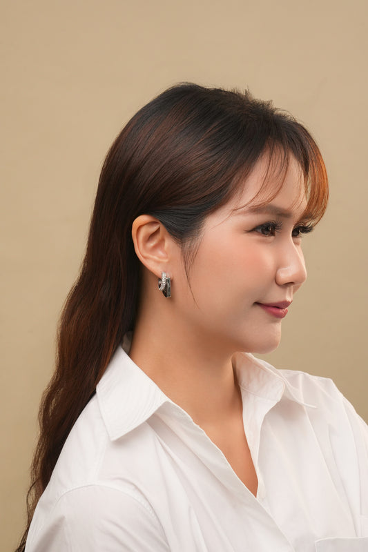 Beth Earrings Silver