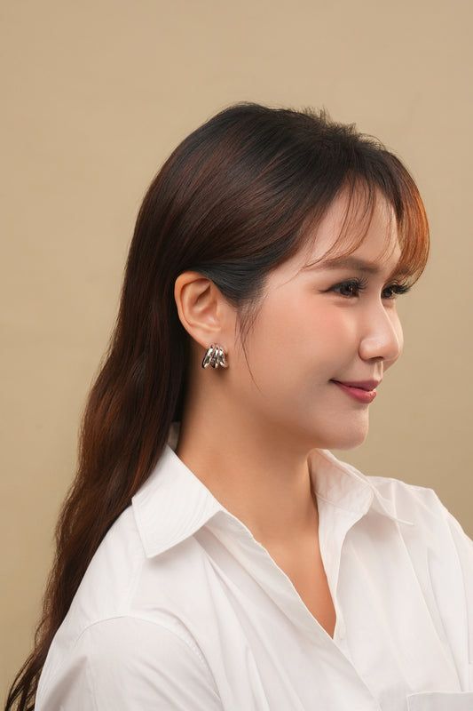 Blair Earrings Silver