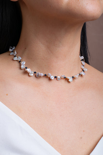 Liora Necklace Blue