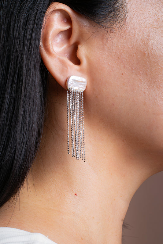 Noira Earrings Silver