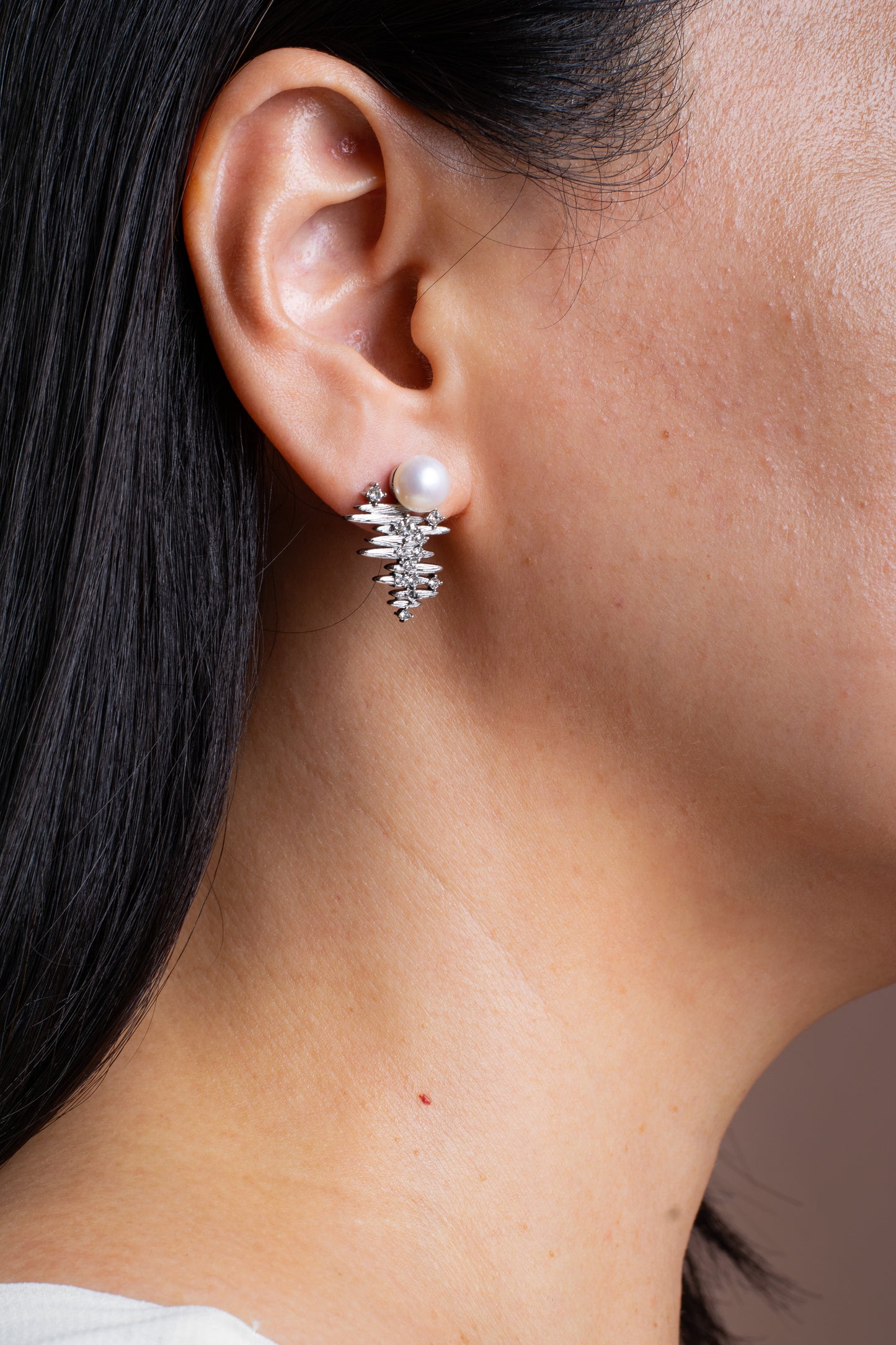 Elara Earrings Silver