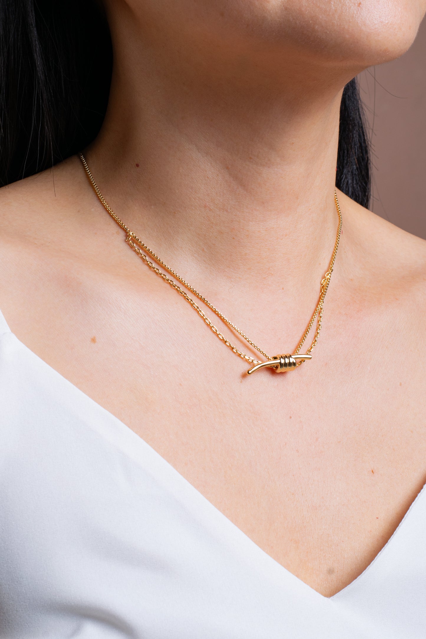 Verene Necklace Gold