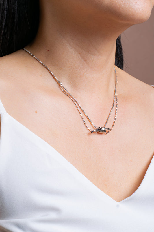 Verene Necklace Silver