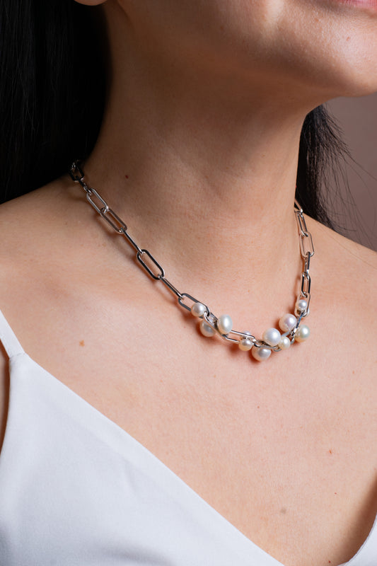 Lysette Necklace Silver
