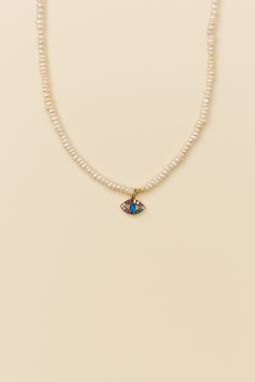 Amara Midnight Eye Necklace