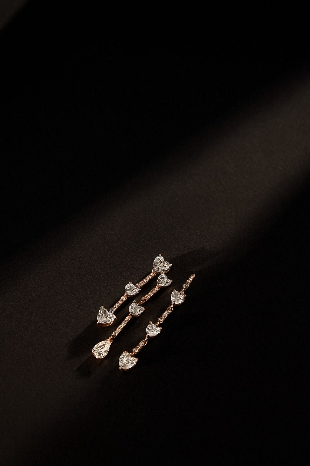 Aeris Earrings Rose Gold