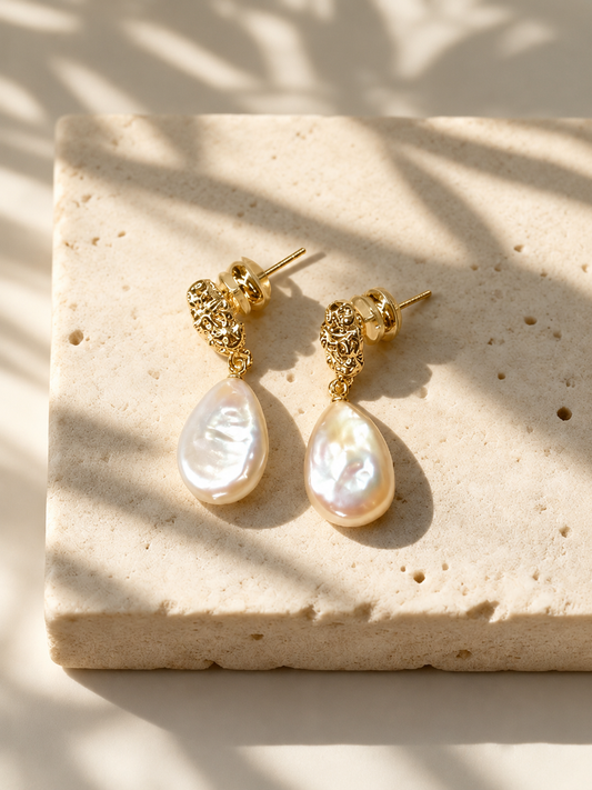 Agnes Earrings Gold