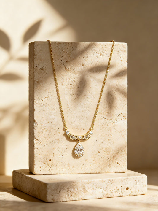 Alba Necklace Gold