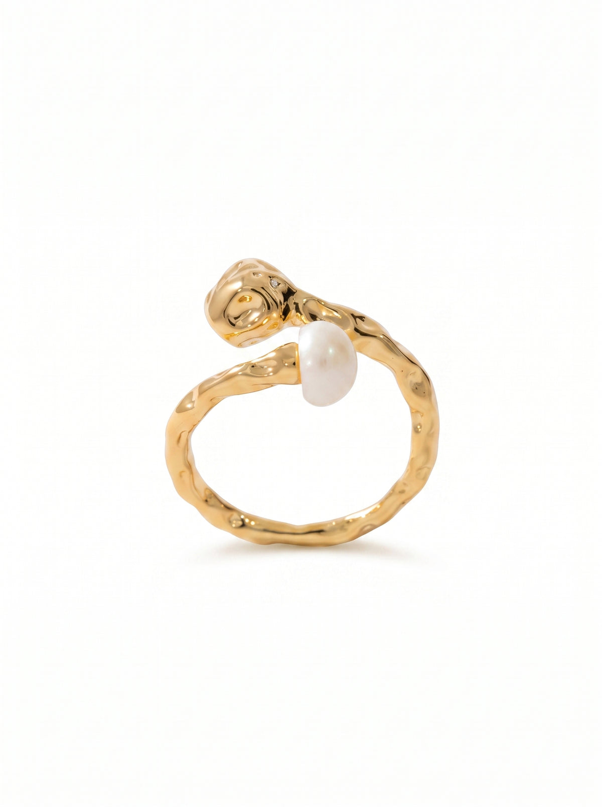 Anna Flow Gold Ring