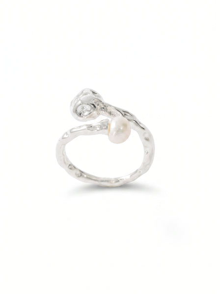 Anna Flow Silver Ring