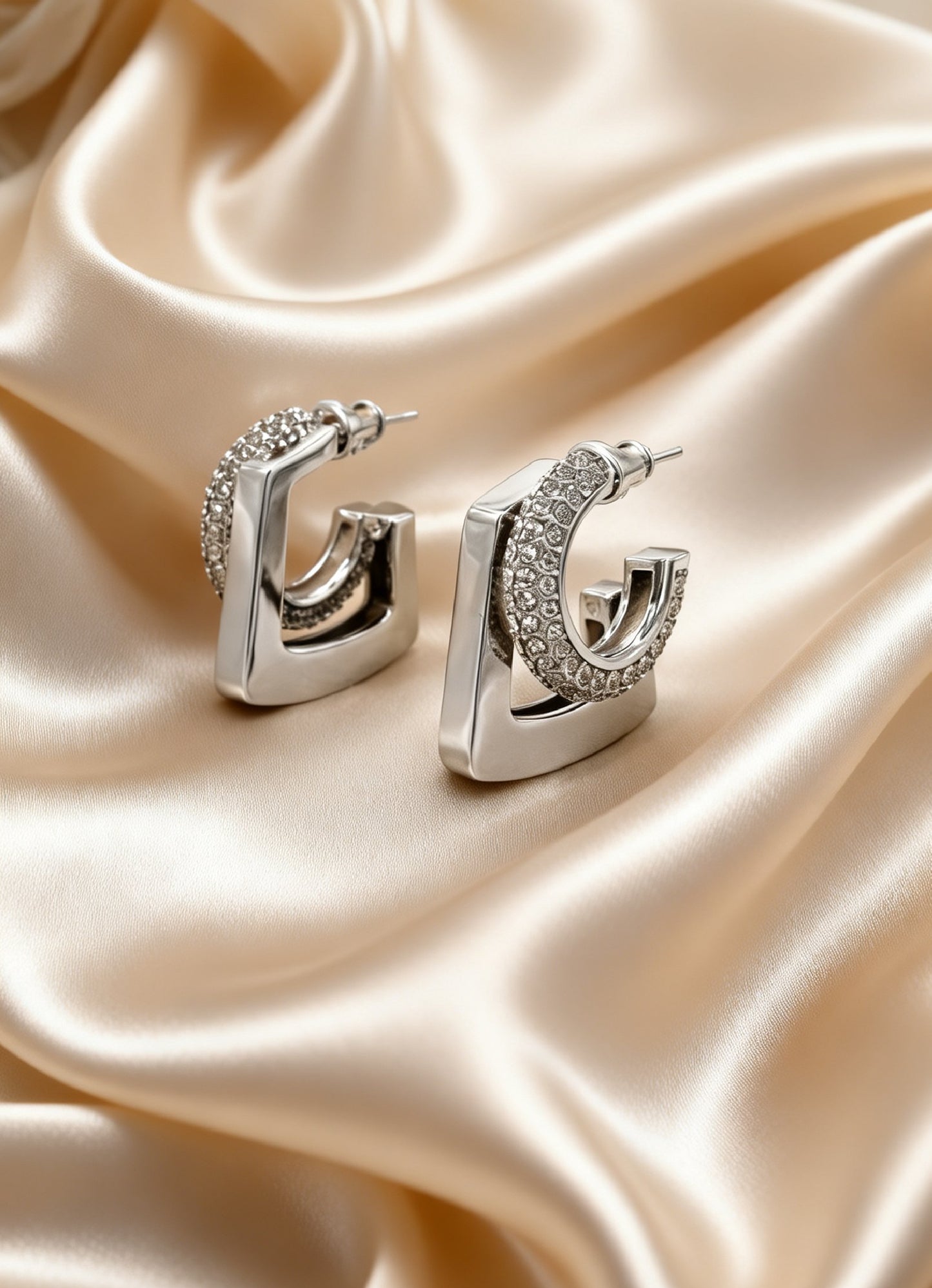 Beth Earrings Silver