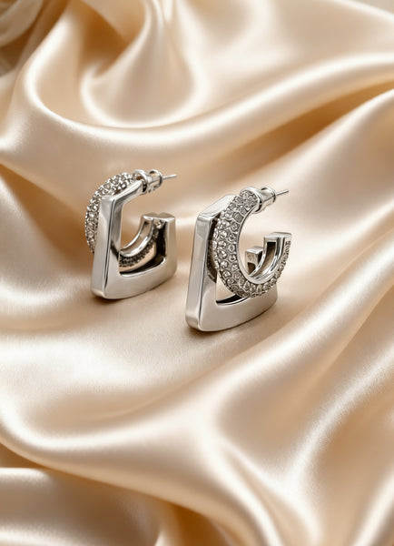 Beth Earrings Silver