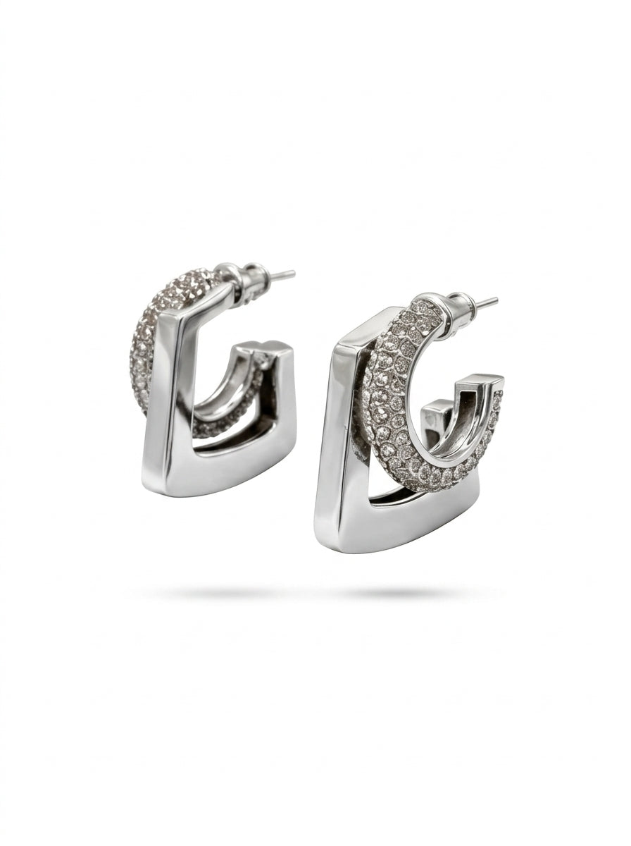 Beth Earrings Silver