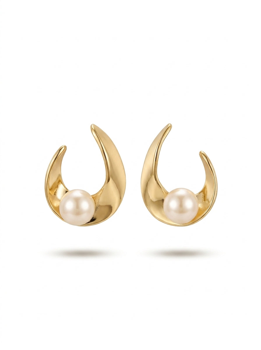 Calla Earrings Gold