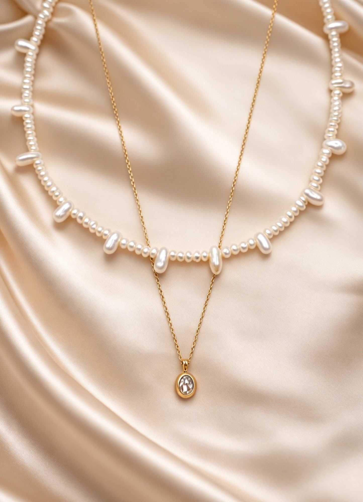 Celene Necklace Gold