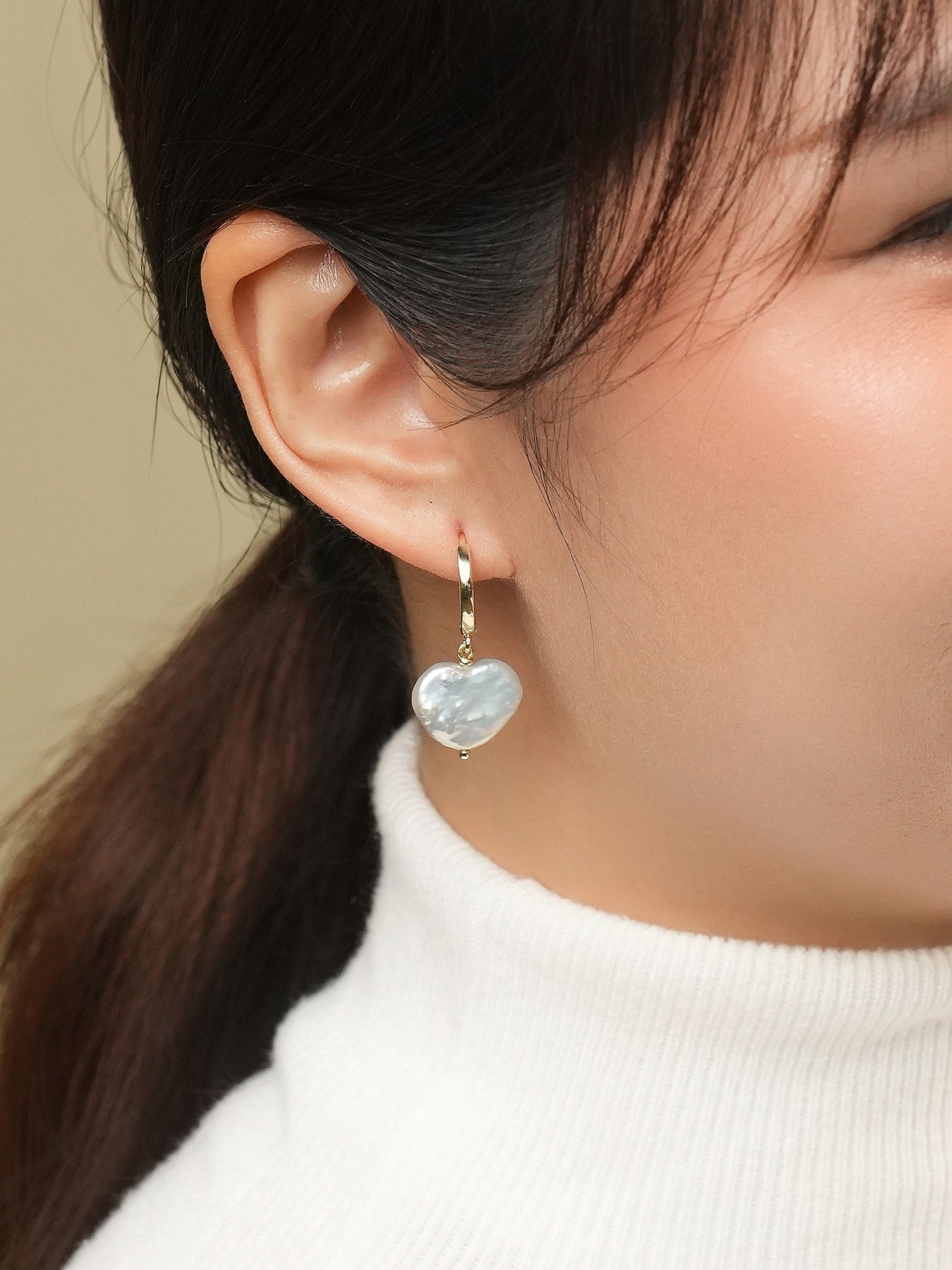Salish Pearlheart Earrings