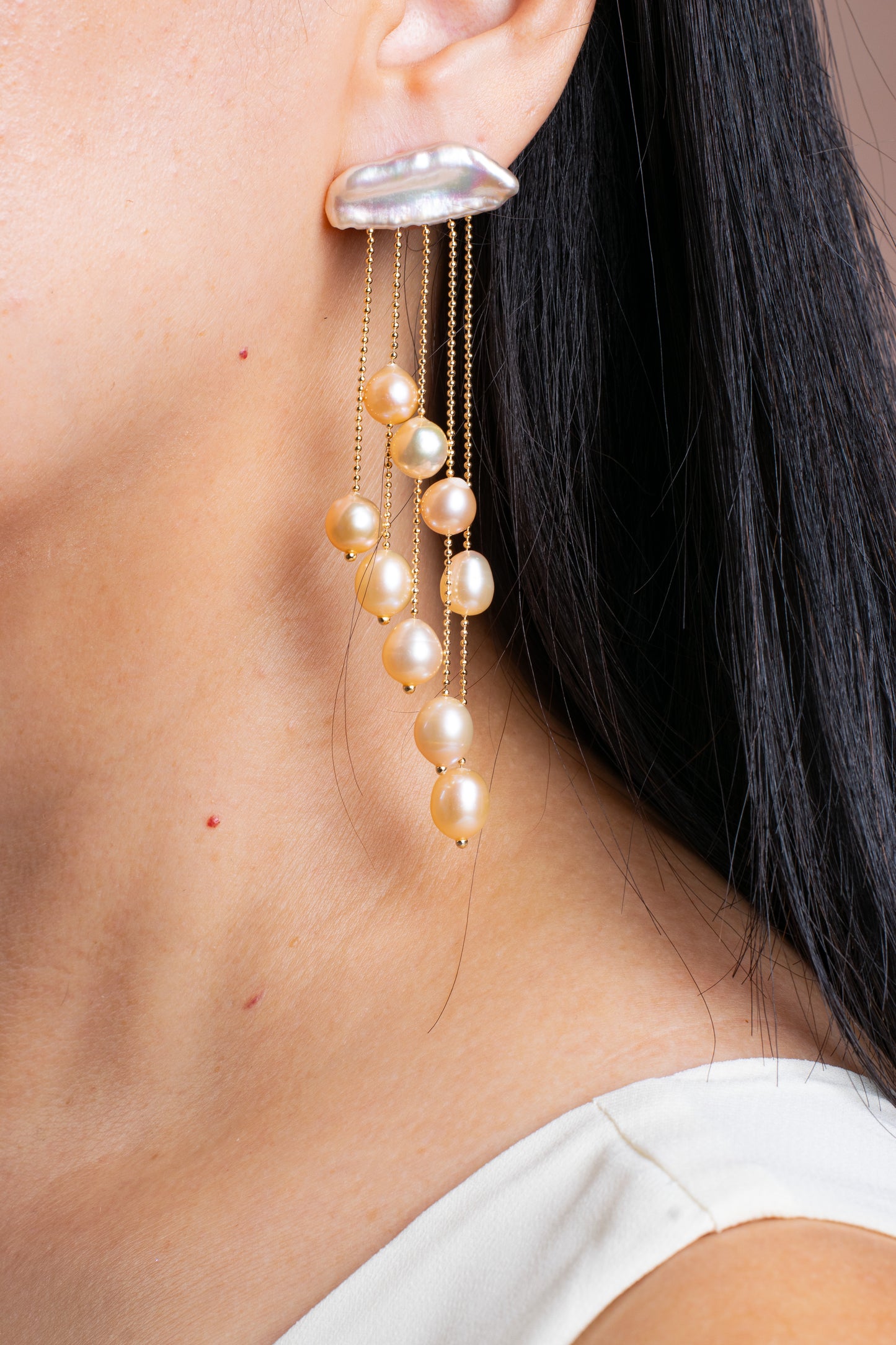 Celeste Drape Earrings