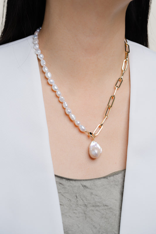 Heidi Pearl Necklace