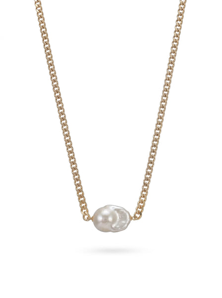 Dion Barque Link Gold Necklace