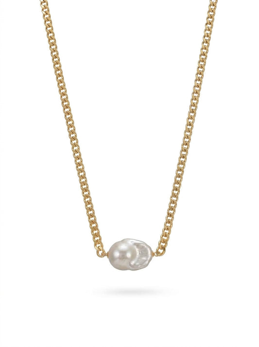 Dion Barque Link Gold Necklace