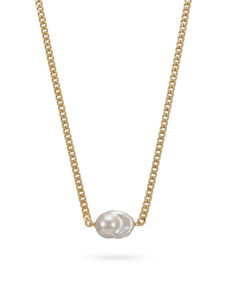 Dion Barque Link Gold Necklace