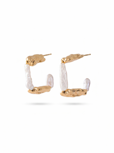 Eleanor Gold Weave Earrings