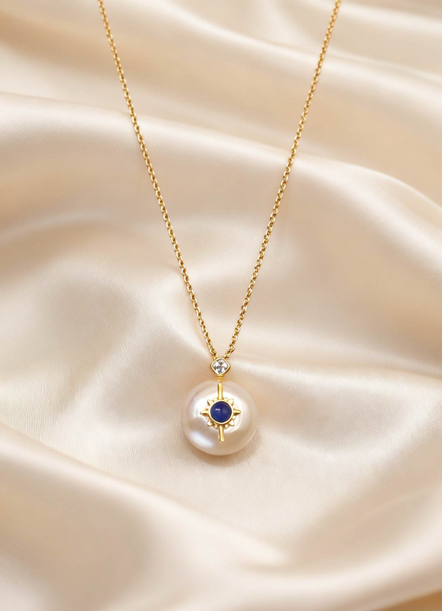 Eloise Necklace Blue