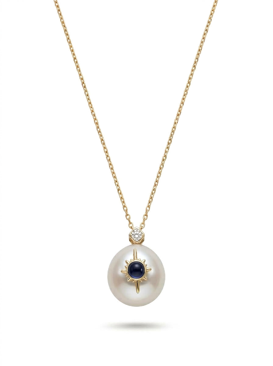 Eloise Necklace Blue