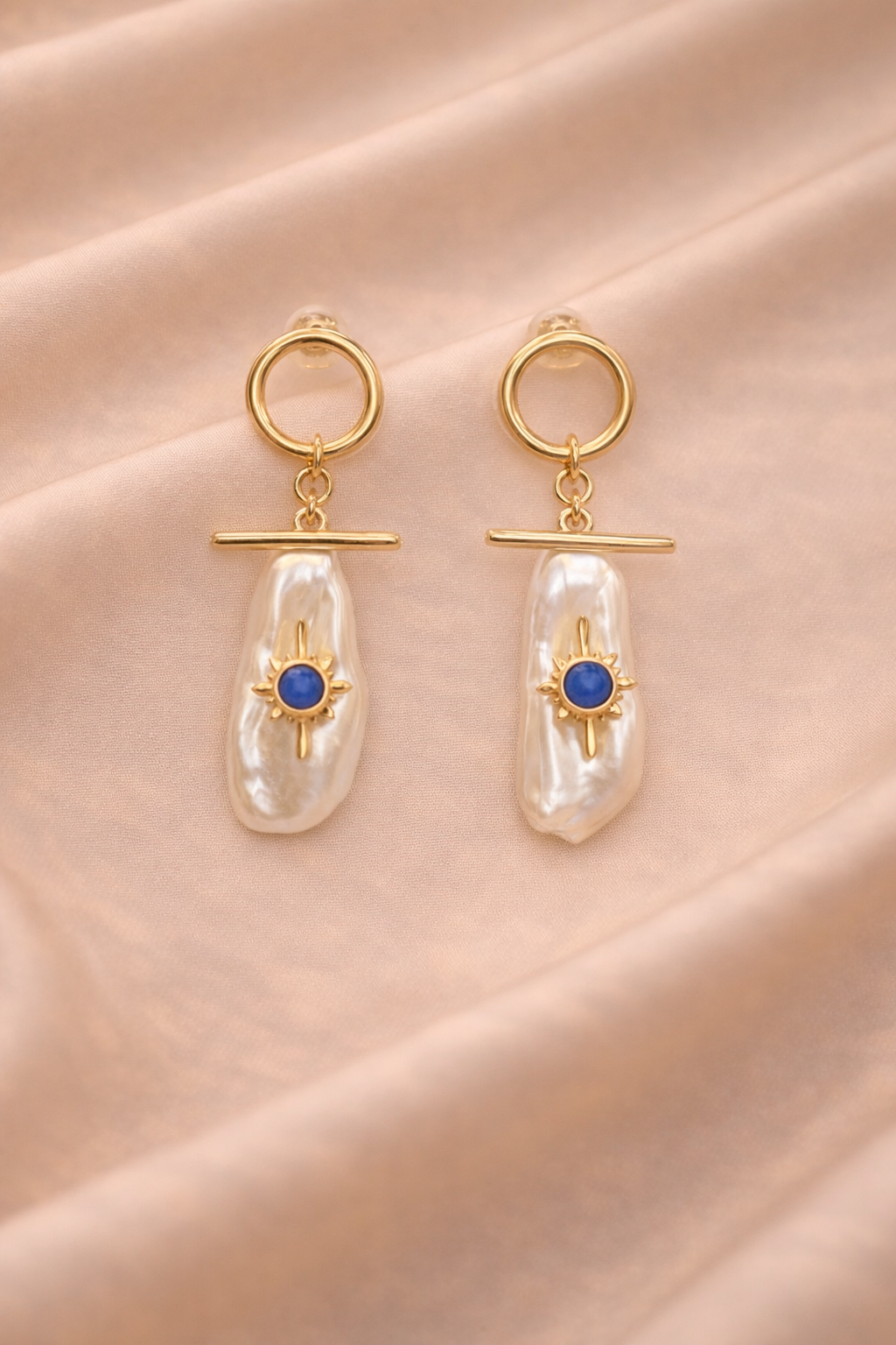 Eloise Earrings Blue