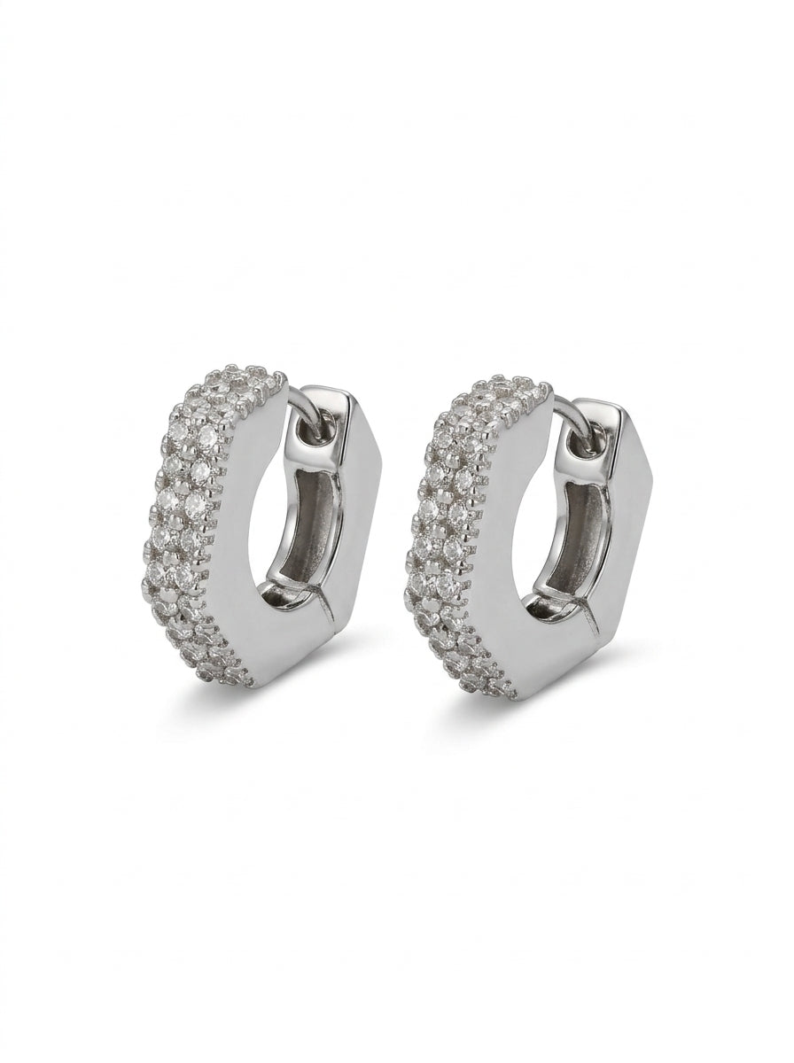 Fiora Earrings Silver