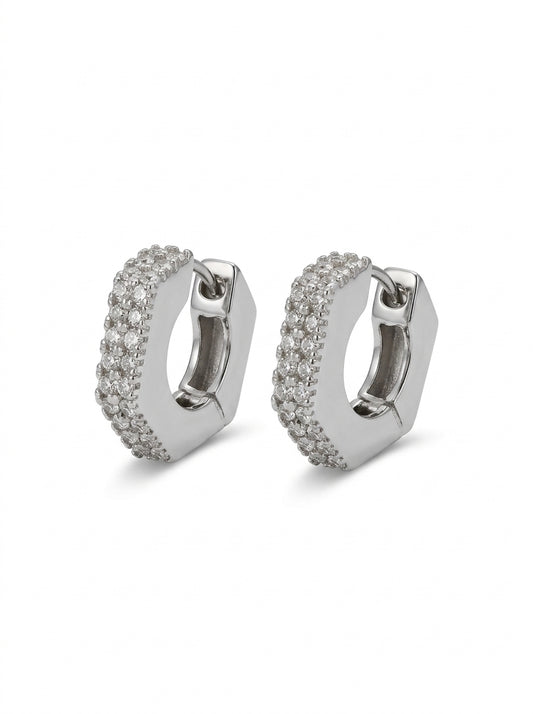 Fiora Earrings Silver